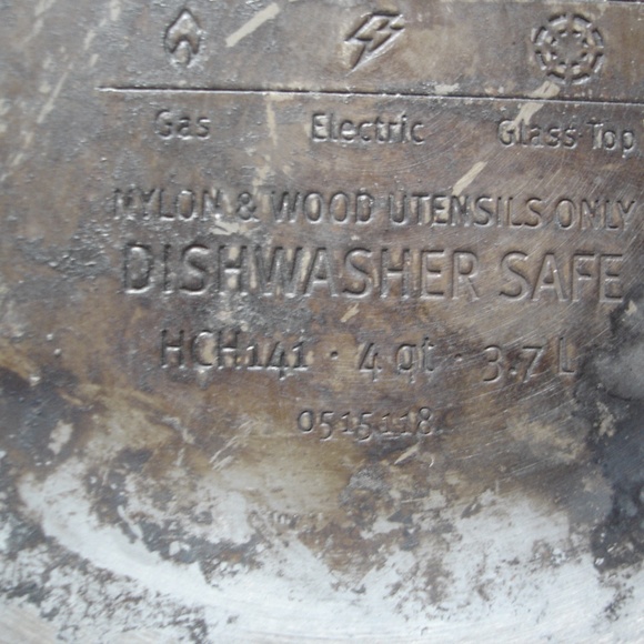 SELECT BY CALPHALON 10" Nonstick 4 Qt Saucepan Skillet Saute Stir Fry Pot HCH141 - Picture 9 of 11